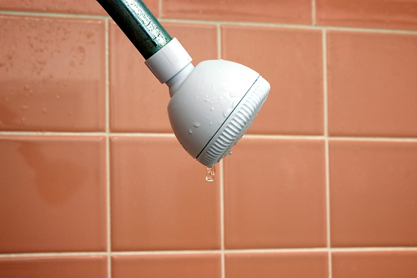 leaky showerhead