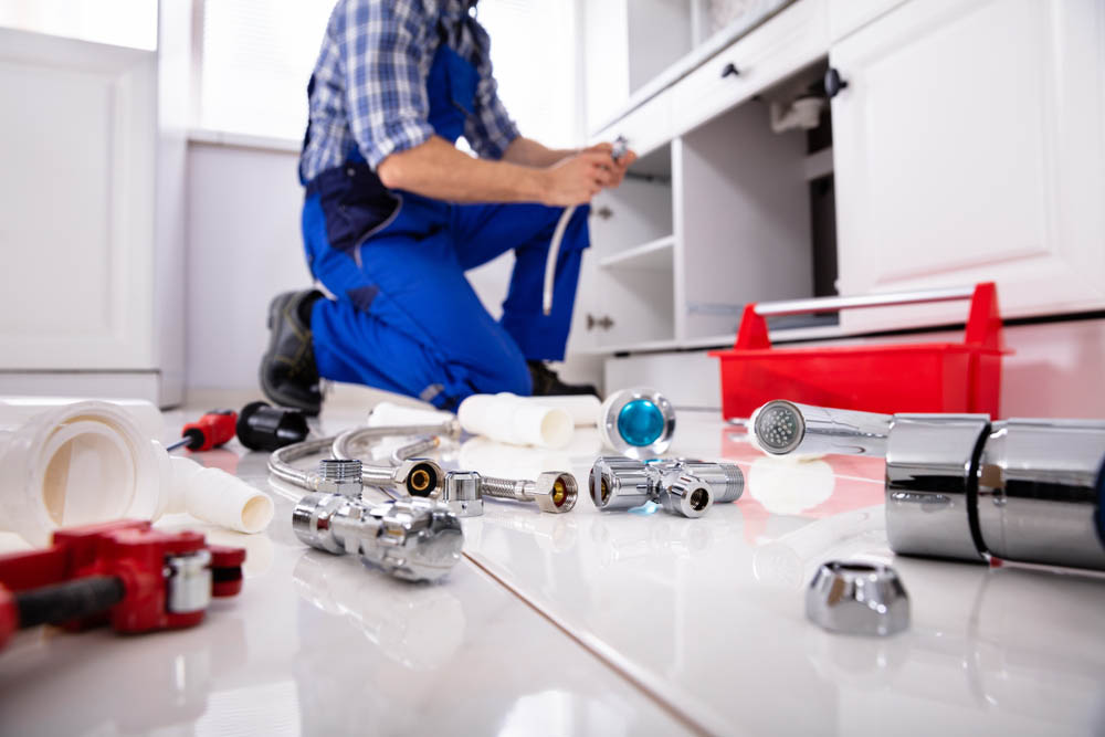 plumber choosing his tools in Richmond, KY